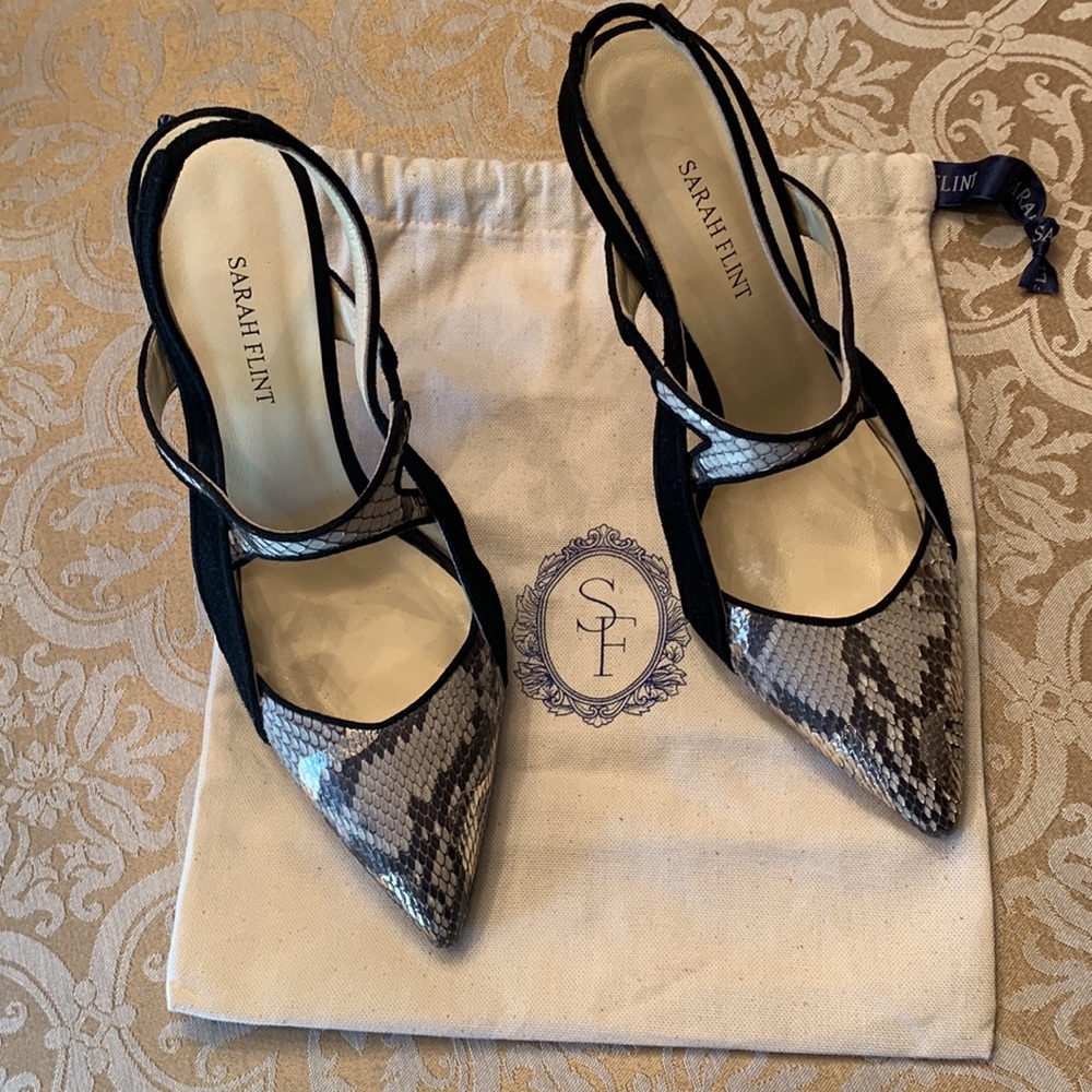 Gorgeous SARAH FLINT Gilda Pump Size 40